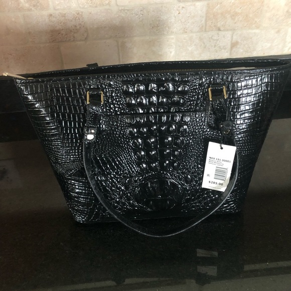 Brahmin Medium Asher Black Melbourne